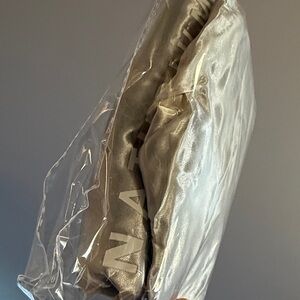 Silver Naturium Satin Shower Cap